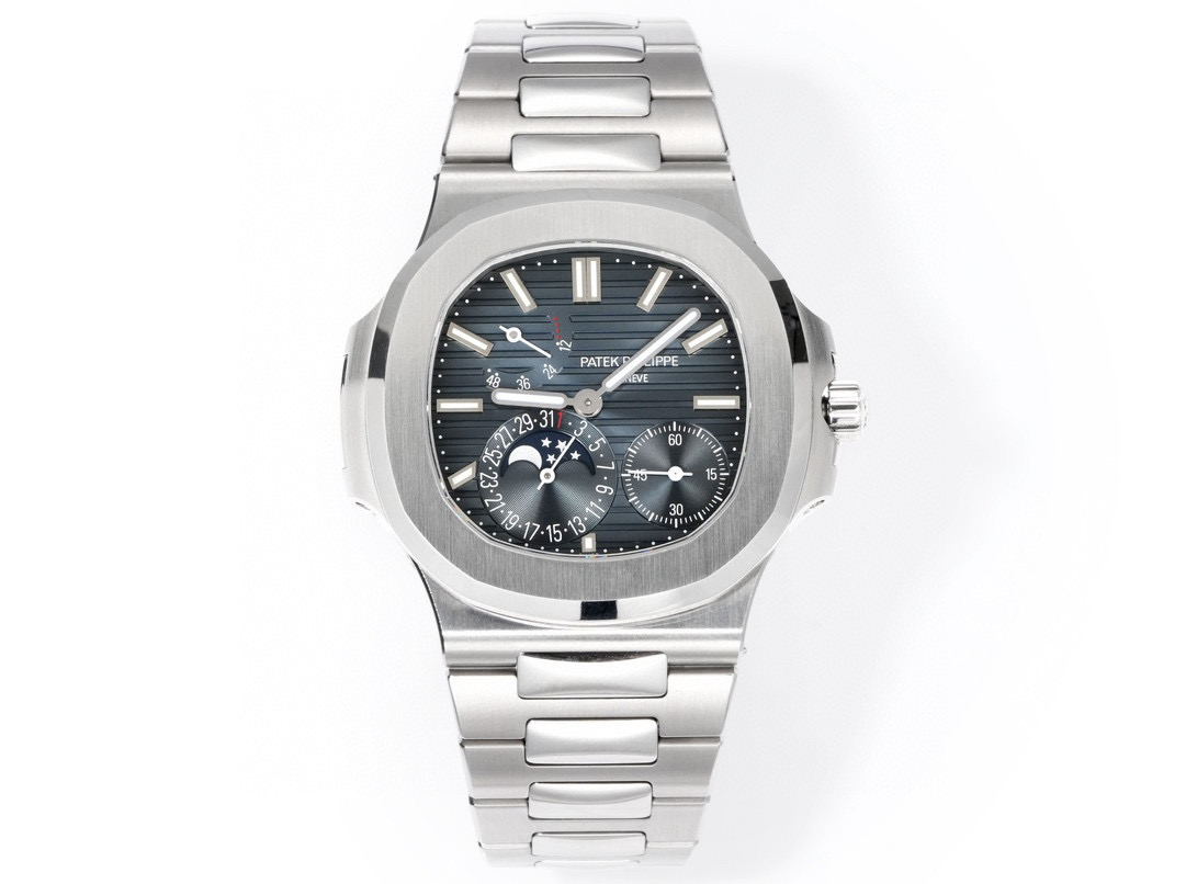 OMEF 파텍필립 노틸러스 5712 블루다이얼 스틸브레이슬릿 Nautilus 5712 OMEF 1:1 Best Edition Blue Dial on SS Bracelet A240 Super Clone