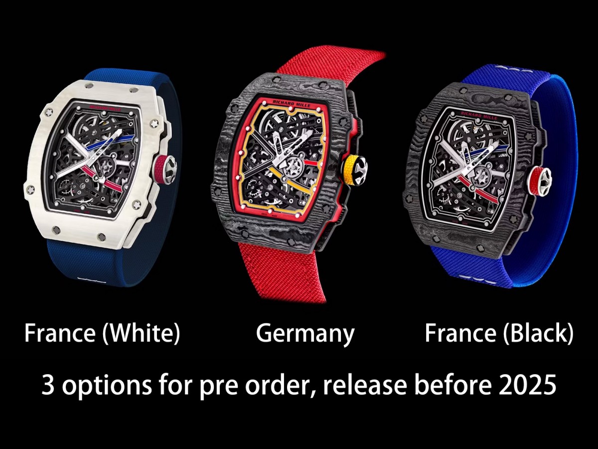 Custom Made 리차드밀 RM67-02 NTPT 스켈레톤다이얼 나일론스트랩 (3모델) Custom Made RM67-02 NTPT Skeleton Dial on Nylon strap CRMA7 Clone (3 Models)