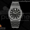 ZF 오데마피게 로얄오크 15500 블랙세라믹 블랙다이얼 세라믹브레이슬릿 프리스프렁 Royal Oak 41mm 15500 Black Ceramic ZF Black Dial on Black Ceramic Bracelet SA4302 Super Clone (Free Sprung)