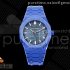 ZF 오데마피게 로얄오크 15500 블루세라믹 블루다이얼 세라믹브레이슬릿 프리스프렁 Royal Oak 41mm 15500 Blue Ceramic ZF Blue Dial on Blue Ceramic Bracelet SA4302 Super Clone (Free Sprung)