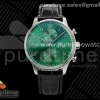 APSF IWC 포르투기저 크로노 IW371615 그린다이얼 블랙가죽스트랩 Portugieser Chrono IW371615 APSF 1:1 Best Edtion Green Dial on Black Leather Strap DD69355 Super Clone