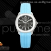 BBF 파텍필립 아쿠아넛 5167 그레이다이얼 블루러버스트랩 Aquanaut 5167 SS BBF 1:1 Best Edition Gray Dial on Blue Rubber Strap DD324 Super Clone