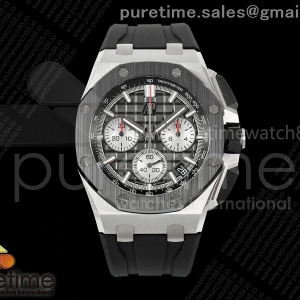 DDF 오데마피게 로얄오크 오프쇼어 43미리 26420 블랙/화이다이얼 블랙러브스트랩 Royal Oak Offshore 43mm 26420so SS DDF 1:1 Best Edition Black/White Dial on Black Rubber Strap DD4401 Super Cloneon Blue Rubber Strap DD4401 Super Clone