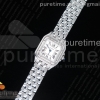 K11F 팬더 시크릿 22미리 화이트다이얼 스틸브레이슬릿 Panthère Secrete Ladies 22mm SS K11 1:1 Best Edition White Dial on SS Bracelet Ronda Quartz