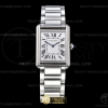 K11F 까르띠에 탱크 머스트 25.5mm 라지 화이트다이얼 스틸브레이슬릿 Cartier Tank Must Large SS/SS Wht K11 Sw Qtz