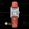 K11F 까르띠에 탱크 머스트 22mm 스몰 화이트다이얼 오렌지가죽스트랩 Cartier Tank Must Small Org SS/LE White K11 Swiss Qtz