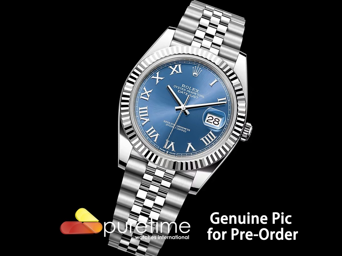 (NEW) VSF V2 롤렉스 데이저스트41 블루로만다이얼 쥬벨레브레이슬릿 133g DateJust 41 126334 904L SS VSF 1:1 Best Edition Blue Roman Dial on Jubilee Bracelet VS3235 V2 (133g)