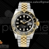 (NEW) VSF 롤렉스 지엠티마스터2 텅스텐(Cu-W) 옐로우골드콤비 블랙다이얼 쥬빌레브레이슬릿 162g GMT Master II 126713 GRNR VSF 1:1 Best Edition Black Dial on Jubilee Bracelet DD3285 CHS (Weighted)