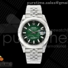 VSF V2S 롤렉스 데이저스트41 그린옴브레다이얼 스틸브레이슬릿 프리스프렁 133g DateJust 41 126334 904L SS VSF 1:1 Best Edition Green Ombre Dial on Jubilee Bracelet VS3235v2 V2s (133g)