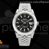 VSF V2S 롤렉스 데이저스트41 블랙다이얼 스틸브레이슬릿 프리스프렁 133g  DateJust 41 126334 904L SS VSF 1:1 Best Edition Black Stick Dial on Jubilee Bracelet VS3235v2 V2s (133g)