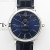 MKF IWC 포르토피노 블루다이얼 블루가죽스트랩 Portofino IW459402 SS MKS 1:1 Best Edition Blue Dial on Blue Leather Strap Miyota 9015
