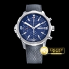 V6F IWC 아쿠아타이머 크로노 블루다이얼 러버스트랩 AquaTimer Chronograph SS/RU Blue V6F Asia 7750