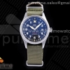 MKF IWC 스핏파이어 블랙다이얼 그린나일론스트랩 Spitfire SS IW326801 MKF 1:1 Best Edition Black Dial on Green Nylon Strap MIYOTA 9015