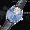 ZF IWC 포르투기저 투어빌론 블루다이얼 블랙가죽스트랩 Portuguese Tourbillon IW504602 SS ZF Best Edition Blue Dial on Black Leather Strap