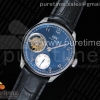 ZF IWC 포르투기저 투어빌론 블루다이얼 블랙가죽스트랩 Portuguese Tourbillon IW5463 SS ZF Best Edition Blue Dial on Black Leather Strap