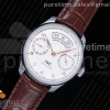ZF IWC 포르투기저 애뉴얼 캘린더 화이트다이얼 로즈골드핸즈 브라운가죽스트랩 Portuguese Real PR Real Annual Calendar IW5035 ZF 1:1 Best Edition White Dial RG Markers on Brown Leather Strap A52850