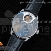 ZF IWC 포르투기저 투어빌론 그레이다이얼 블랙가죽스트랩 Portuguese Tourbillon IW5046 SS ZF Best Edition Gray Dial on Black Leather Strap