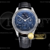 V9F IWC 포르투기저 퍼페츄얼 캘린더 블루다이얼 블랙가죽스트랩 Portugieser Perp Cal IW503401 SS/LE Blue V9F A52610