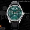 ZF IWC 포르투기저 애뉴얼 캘린더 그린다이얼 골드핸즈 블랙가죽스트랩 Portuguese Real PR Real Annual Calendar IW503510 ZF 1:1 Best Edition Green Dial on Black Leather Strap A52850