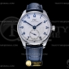 YLF IWC 포르투기저 40 화이트다이얼 블루핸즈 블랙가죽스트랩 Portugieser SS/LE White/Blue Num YLF A82200