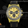N6F V2 롤렉스 데이토나 DIW 옐로우카본 옐로우다이얼 블랙나일론스트랩 Daytona DIW Yellow Carbon N6F 1:1 Best Edition Yellow/Black Dial on Black Nylon Strap SA4130 V2