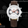 GF 브라이틀링 탑타임 크로노그래프 화이트다이얼 브라운가죽스트랩 Top Time Chrono SS GF 1:1 Best Edition White Dial on Brown Leather Strap A7750