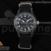 ZF IWC 파일럿 탑건 블랙세라믹케이스 블랙다이얼 블랙나일론스트랩 Pilot’s Watch Top Gun Black Ceramic IW326901 ZF 1:1 Best Edition on Black Nylon Strap A32111