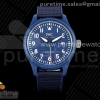 ZF IWC 파일럿 라우레우스 블루세라믹케이스 블루다이얼 블루나일론스트랩 Pilot’s Watch Laureus Blue Ceramic IW328101 ZF 1:1 Best Edition on Blue Nylon Strap