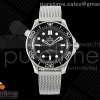 (NEW) VSF 오메가 씨마스터300 다이버 블랙다이얼 매쉬스틸브레이슬릿 Seamaster 300M Diver SS VSF 1:1 Best Edition Black Dial on SS Mesh Bracelet SA8806 Super Clone