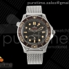 (NEW) VSF V7 오메가 씨마스터300 노타임투다이 NTTD 블랙다이얼 타타늄메쉬브레이슬릿 Seamaster 300 "No Time to Die" Limited Edition VSF 1:1 Best Edition on Titanium Mesh Bracelet SA8806 Super Clone V7