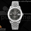 (NEW) VSF V2 롤렉스 데이저스트41 그린로만다이얼 쥬빌레브레이슬릿 윔블던 데젓41 133g DateJust 41 126330 904L SS VSF 1:1 Best Edition Gray Dial Green Roman on Jubilee Bracelet VS3235