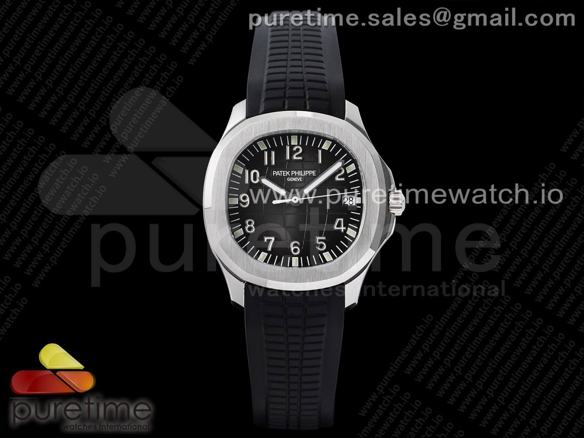 3KF V2 파텍필립 아쿠아넛 5167 40미리 그레이다이얼 블랙러버스트랩 Aquanaut 5167 SS 3KF Best Edition Gray Dial on Black Rubber Strap A324 Super Clone V2
