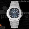 3KF V2 파텍필립 노틸러스 5711 블루다이얼 스틸브레이슬릿 Nautilus 5711/1A 3KF 1:1 Best Edition Blue Textured Dial on SS Bracelet A324 Super Clone V2