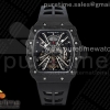KVF 리차드밀 리얼투어빌론 스켈레톤다이얼 블랙러버스트랩 RM12 Real Tourbillon KVF Best Edition Skeleton Dial on Black Rubber Strap