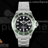 ARF 롤렉스 구형 서브마리너 그린 블랙다이얼 그린인서트 스틸브레이슬릿 Submariner 16610 LV Kermit Green 904L Steel ARF1:1 Best Edition on SS Bracelet SH3135