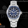 V9F 태그호이어 오타비아 칼리브 블루다이얼 스틸브레이슬릿 Autavia Calibre 5 Chronometer 42mm SS V9F 1:1 Best Edition Blue Dial on SS Bracelet SW200 (Free Leather)