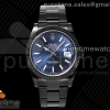 VRF 롤렉스 데이저스트41 올블랙 PVD 블루다이얼 스틸브레이슬릿 DateJust 41 All Black PVD VRF Best Edition Blue Dial Stick Markers on PVD Oyster Bracelet A3235