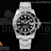 VRF V3 롤렉스 서브마리너 블랙다이얼 스틸브레이슬릿 Submariner 116610 LN Black Ceramic VRF 904L 1:1 Best Edition on SS Bracelet VR3135 V3 (CF Bezel)