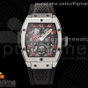 V9F 위블로 스피릿 빅뱅 뚜르비옹 레드스켈레톤다이얼 블랙거미스트랩 Spirit of Big Bang Tourbillion SS V9F Best Edition Skeleton Red Dial on Black Gummy Strap