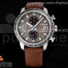 V7F 쇼파드 밀레 밀리아 그레이다이얼 브라운가죽스트랩 Mille Miglia 168571 SS V7F 1:1 Best Edition Gray Dial on Brown Gummy Strap A7750