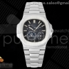 PPF V4+ 파텍필립 노틸러스 5712 블루다이얼 스틸브레이슬릿 Nautilus 5712 SS PPF 1:1 Best Edition Blue Dial on SS Bracelet PPF240 Super Clone V4+