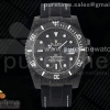 (NEW) VSF 롤렉스 서브마리너 DIW카본 블랙/화이트다이얼 블랙나일론스트랩  Submariner DIW Carbon VSF 1:1 Best Edition Black/White Dial on Black Nylon Strap VS3135