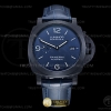 (NEW) VSF 파네라이 44미리 루미노르 마리나 PAM904 블루다이얼 카본케이스 블루가죽스트랩 PAM1664 Lum. Marina Auto 44mm FC/LE Blue VSF P901