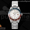RBF 롤렉스 빈티지 GMT마스터 화이트다이얼 스틸브레이슬릿 Hand Made Aging Treatment Vintage GMT Master 6542 PAN AM Vanilla Dial RBF Best Edition on SS Bracelet A2836 V2