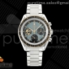 OMF 오메가 스피드마스터 아폴로11 50주년기념 크로노 스틸브레이슬릿 Speedmaster Apollo 11 50th anniversary OMF 1:1 Best Edition Manual Winding Chrono Movement