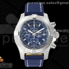 TF 브라이틀링 어벤져 크로노 블루다이얼 블루나일론스트랩 Avenger Chrono SS TF 1:1 Best Edition Blue Dial on Blue Nylon Strap A7750