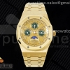 APSF 오데마피게 로얄오크 퍼페츄얼캘린더 옐로우골드 골드다이얼 스틸브레이슬릿 Royal Oak 41mm Complicated 26574 YG APSF1:1 Best Edition YG Dial on YG Bracelet A5134
