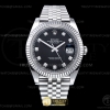 CLEANF 클린공장 롤렉스 데이저스트41 블랙텐포인트다이얼 스틸브레이슬릿 DJ2 41mm Jub Flt 904L SS/SS Blk/Dia Clean VR3235