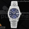 CLEANF 클린공장 롤렉스 데이저스트36 블루다이얼 쥬빌레브레이슬릿 DateJust 36 126234 Clean 1:1 Best Edition 904L Steel Blue Stick Dial on Jubilee Bracelet VR3235