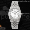 CLEANF 클린공장 롤렉스 데이저스트36 화이트로만다이얼 쥬빌레브레이슬릿 DateJust 36 126234 Clean 1:1 Best Edition 904L Steel White Roman Dial on Jubilee Bracelet VR3235